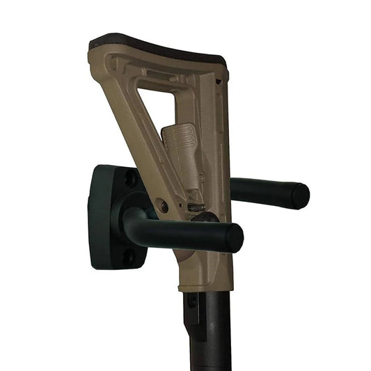 Adjustable Wall Mount Gun Rack – Multi-Purpose Rifle, Shotgun & Guitar Hook Storage Display Holder