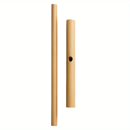 T-Shaped Bamboo Pancake Spatula – Round Head Cooking Tool for Eggs, Pancakes, and Baking