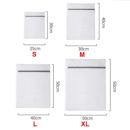 Mesh Laundry Bags for Delicates, Reusable Zippered Lingerie Wash Bags Set for Underwear and Clothes Protection