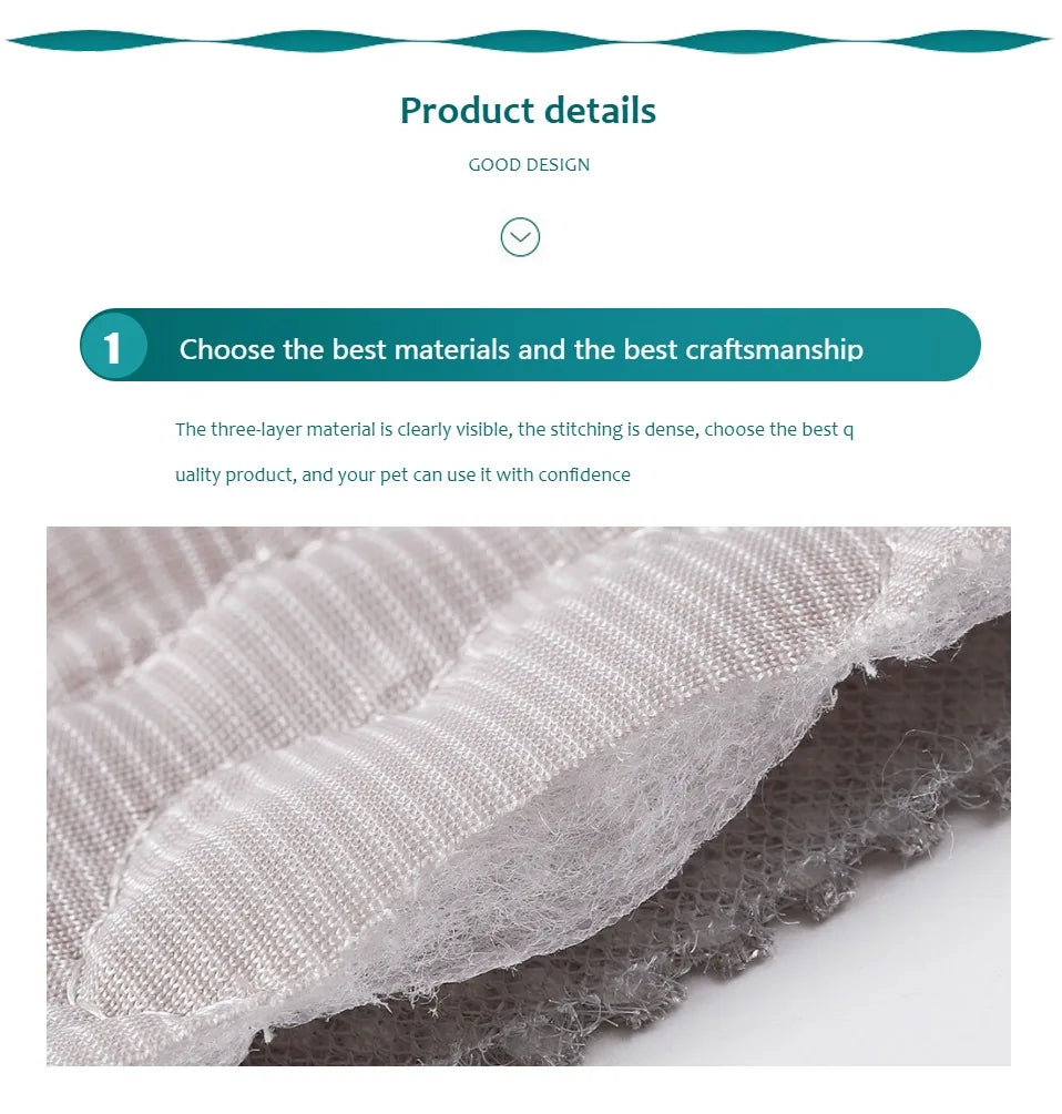 Dog Cooling Mat Summer Pet Cold Bed for Small and Large Dogs, Reusable Cooling Pad Blanket for Cats, Sofa, Floor, and Crate Use