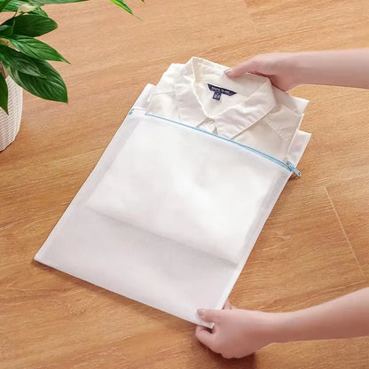 Laundry Bags Set for Delicates, 3/4-Piece Fine Mesh Wash Bags for Lingerie, Shirts and Clothes Protection