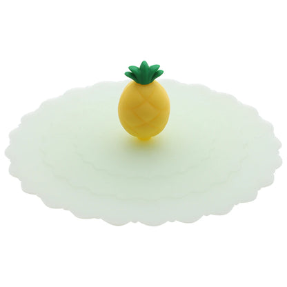 Cartoon Silicone Cup Cover 10cm – Cute Heat-Resistant Leak-Proof Sealed Lid Dustproof Suction Cup Tea Cover