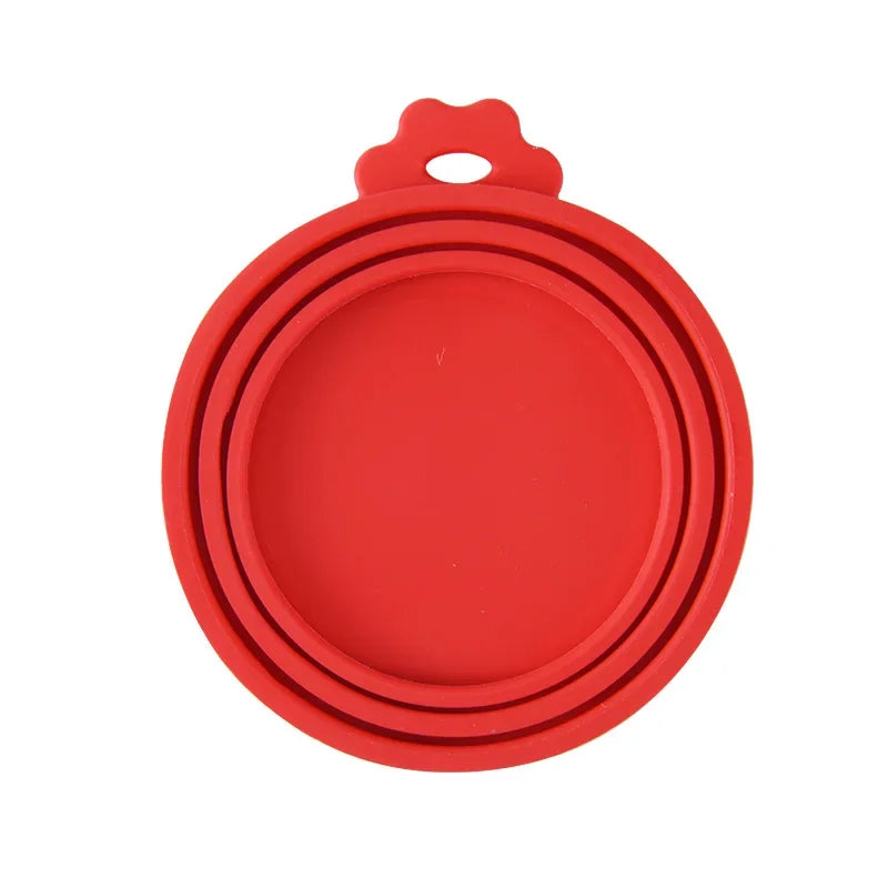 Silicone Pet Food Can Lid – Reusable Sealed Cover for Dog and Cat Food Storage