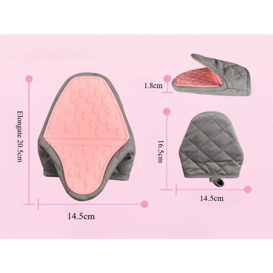 1PC Fish-Shaped Silicone Oven Glove – Kitchen Anti-Scald Heat Resistant Oven Mitt and Tray Holder