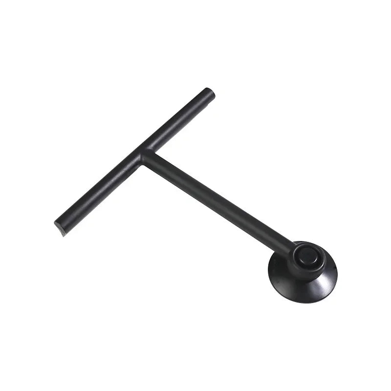 Shower Squeegee Window Glass Wiper – Silicone Scraper Cleaner Brush with Long Handle for Bathroom Mirrors