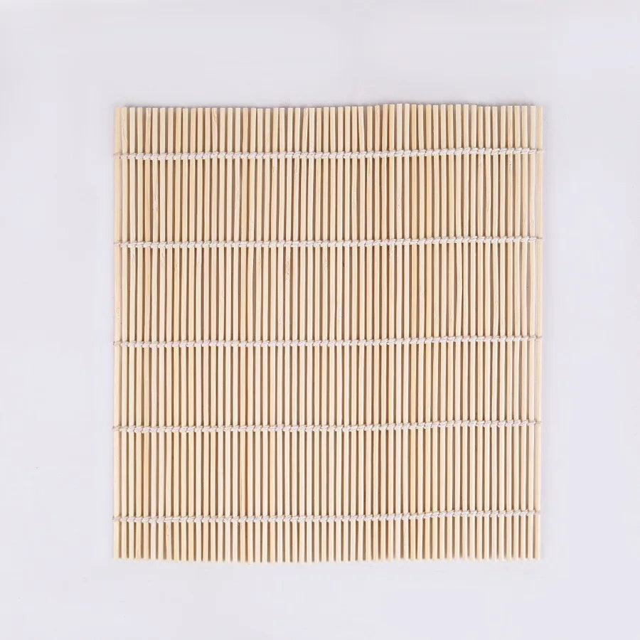 DIY Bamboo Sushi Maker Rolling Mat – Sushi Tools Rice Roller Hand Maker Kitchen Gadget