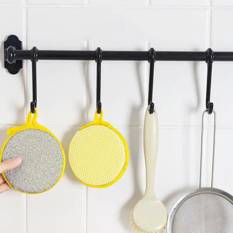 Double-Sided Dishwashing Sponge – Reusable Dish Wash Sponge for Pans, Pots, and Kitchen Cleaning