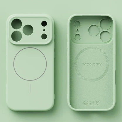 Magnetic Original Liquid Silicone For Magsafe Phone Case For iPhone 17 & 16 Series Skin Feel Soft Cover