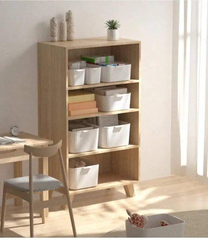 Multifunctional Plastic Storage Box with Handle, Desktop Organizer for Kitchen, Bathroom & Cabinet