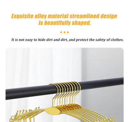 Metal Multi-Hook Underwear Hanger Set (5PCS) – Heavy-Duty Clips Rack for Socks, Bras & Small Clothes
