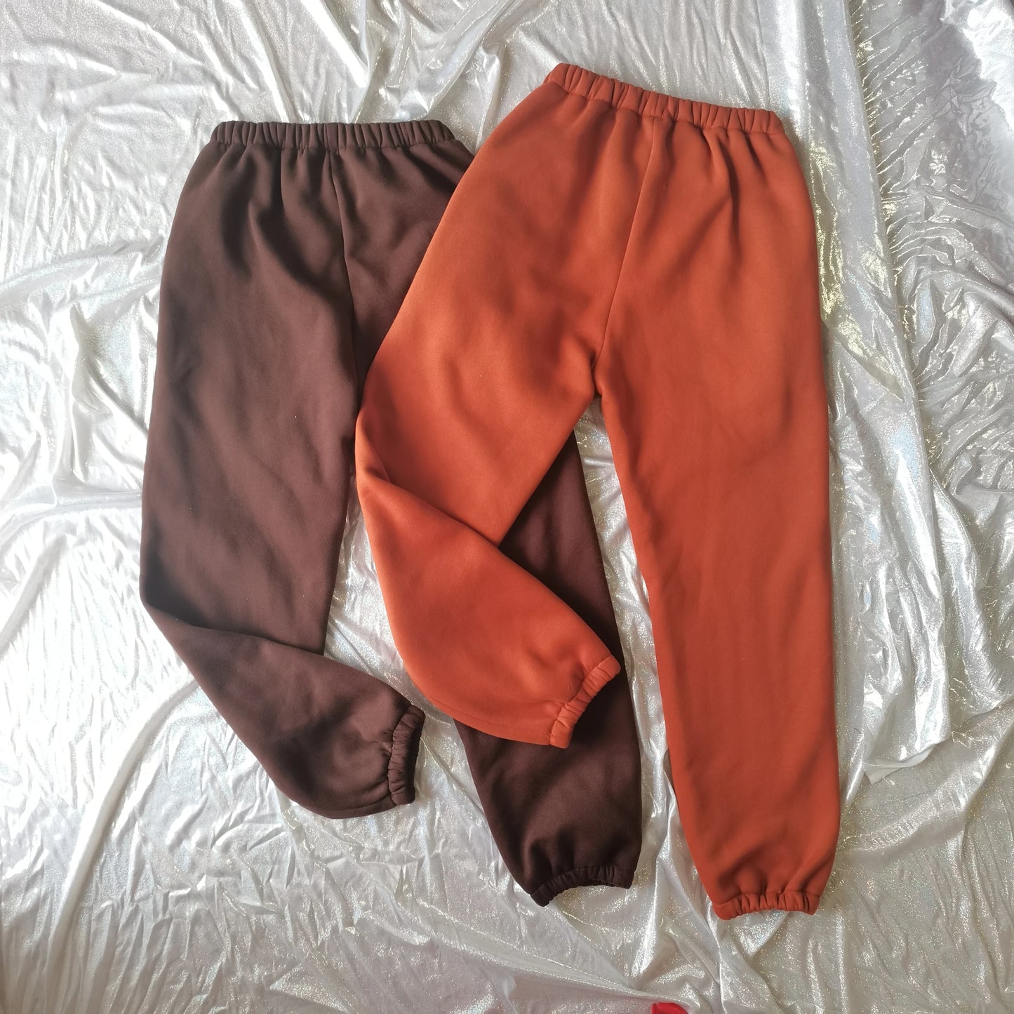 Women’s Fleece Hoodie and Jogger Pants 2-Piece Tracksuit Set, Warm Solid Color Sweat Suit for Fall and Winter Casual Sports Outfit