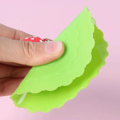Cartoon Silicone Cup Cover 10cm – Cute Heat-Resistant Leak-Proof Sealed Lid Dustproof Suction Cup Tea Cover