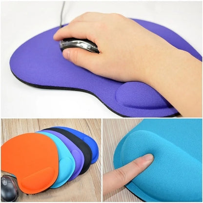 Comfort EVA Wrist Support Mouse Pad with Soft Sponge Cushion, Non-Slip Gaming and Office Mouse Mat, Ergonomic Desk Accessory for Computer and Laptop