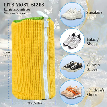 Shoe Washing Machine Bag – Reusable Laundry Shoe Cleaning Bag for Washer & Dryer