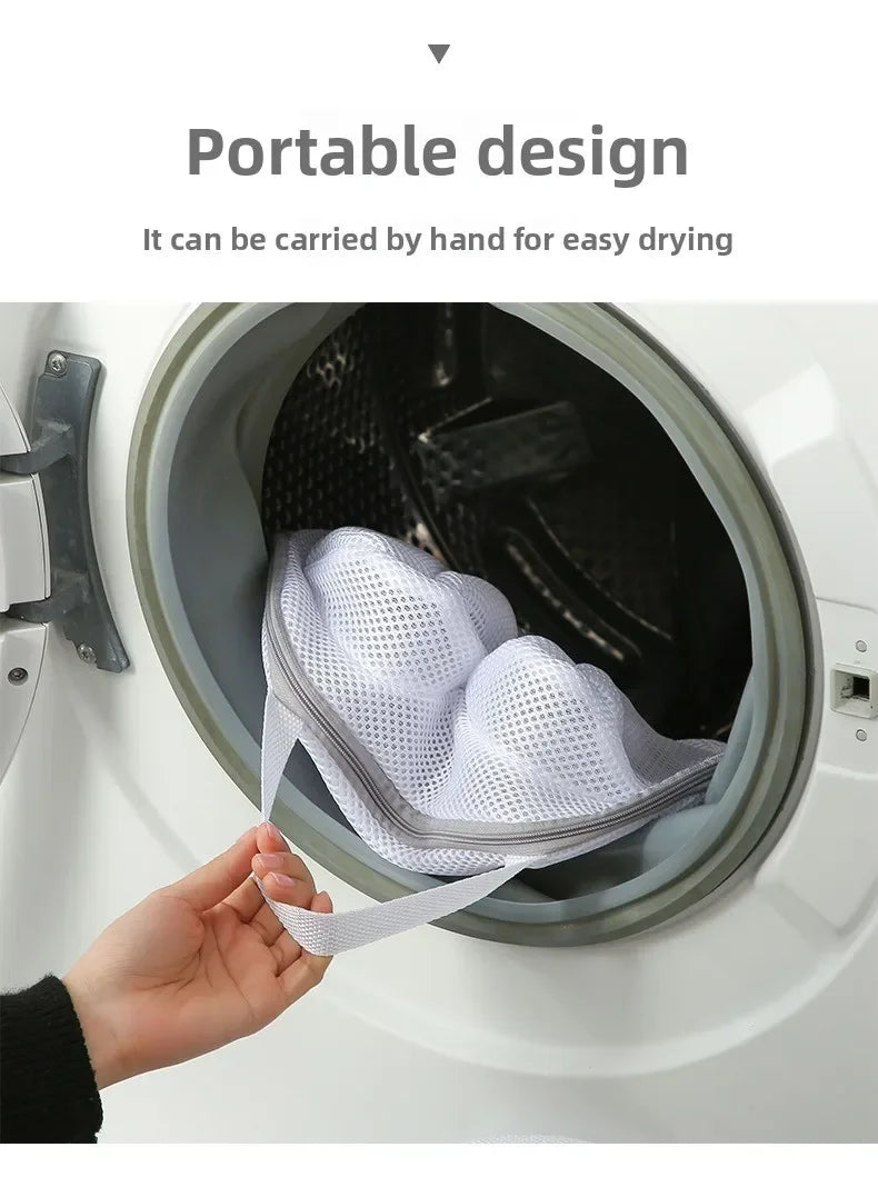 Bra Laundry Bag for Machine Wash, Anti-Deformation Mesh Wash Bag for Underwear and Sports Bras, Reusable Protective Laundry Organizer