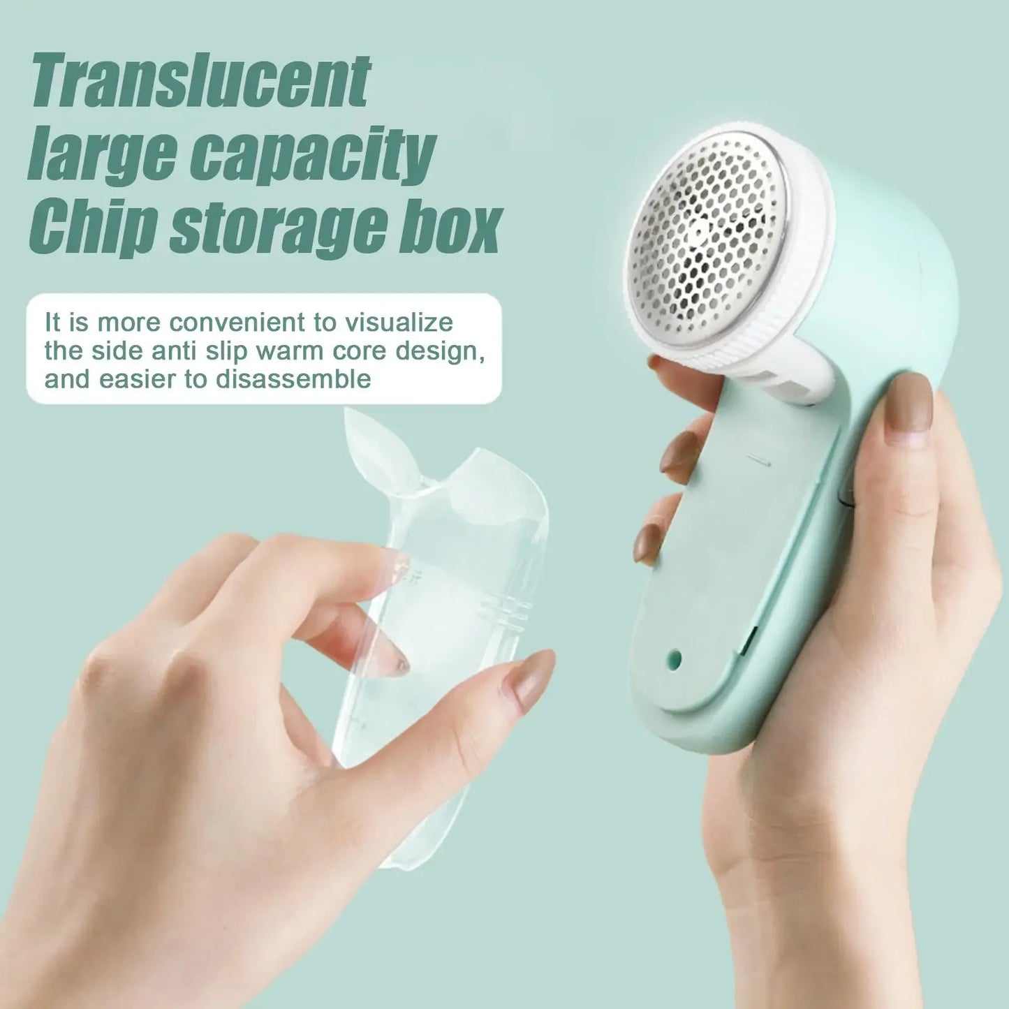 Professional Fabric Lint Remover – Portable Electric Clothing Shaver for Household Fabric Cleaning