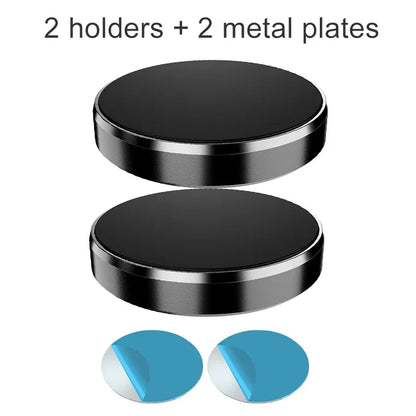 Universal Magnetic Car Phone Holder, Dashboard and Wall Mounted Mobile Phone Stand for iPhone, Samsung, Xiaomi, Huawei, Strong Magnet Car Mount