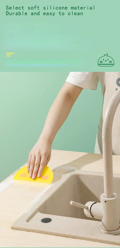 Soft Silicone Glass Wiper Scraper – Window & Mirror Cleaning Squeegee for Kitchen, Bathroom & Car