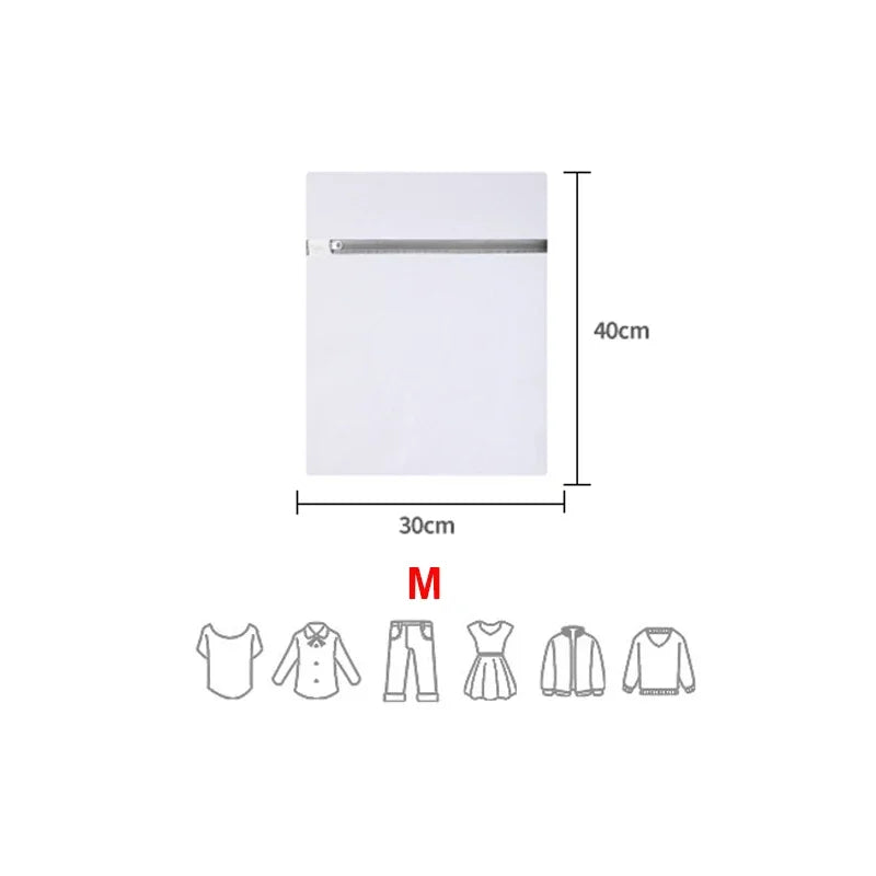 Mesh Laundry Bags for Delicates, Reusable Zippered Lingerie Wash Bags Set for Underwear and Clothes Protection