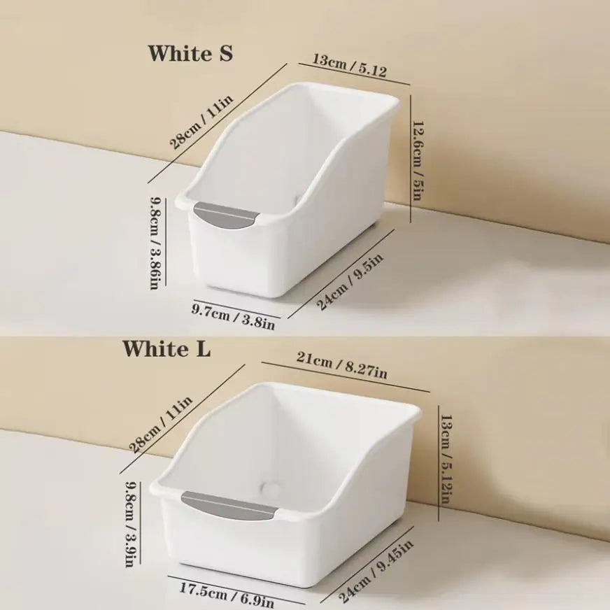 2/3PCS Plastic Under Sink Organizer with Wheels – Rolling Storage Bins for Kitchen Cabinet & Bottle Organization