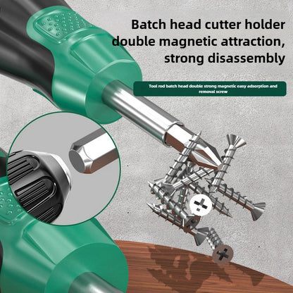 BAOLIAN 40-Piece Screwdriver and Wrench Set, Ratchet Magnetic Screwdriver Bit Kit for Household DIY Repair