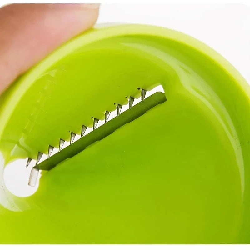 Kitchen Rotating Shredder – Manual Spiral Peeler Vegetable Slicer for Fruit, Potato, and Radish
