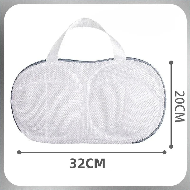 Bra Laundry Bag for Machine Wash, Anti-Deformation Mesh Wash Bag for Underwear and Sports Bras, Reusable Protective Laundry Organizer