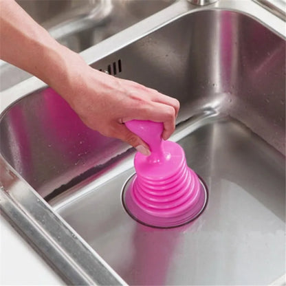 Pipeline Dredge Suction Cup Plunger – Strong Press-Type Drain Cleaner for Sink & Toilet