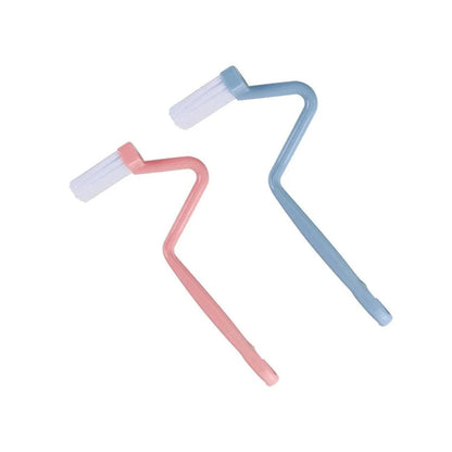 Curved Toilet Brush with Long Handle – Toilet Cleaning Brush for Household Deep Cleaning Bathroom Accessory