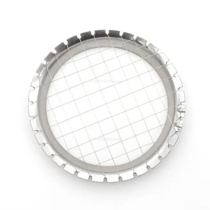 Stainless Steel Egg Slicer Cutter – Mesh Grid Vegetable & Fruit Chopper for Salad, Dessert & Potato Cubes