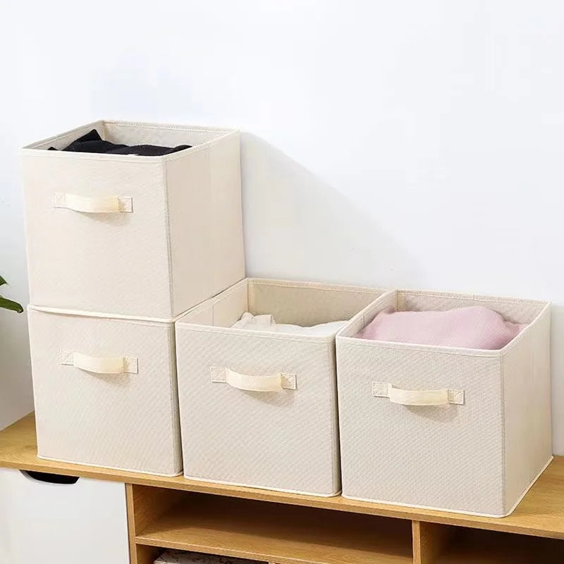 Non-Woven Fabric Storage Bin – Cabinet & Drawer Organizer for Clothes, Underwear & Toys