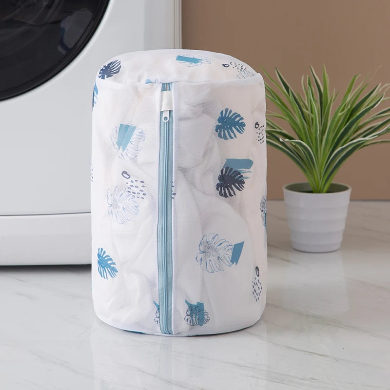 Laundry Bags Set, 6-Piece Fine Mesh Wash Bags for Clothing, Cute Print Laundry Organizer Pouches