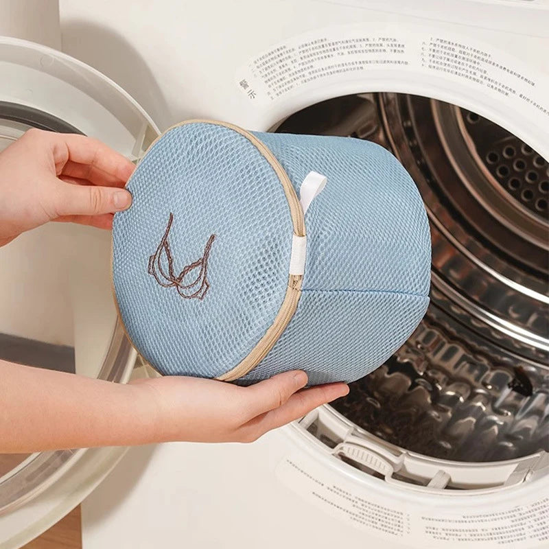 Bra Laundry Bag, Reusable Lingerie Washing Bag for Bras and Underwear, Thickened Polyester Protective Wash Bag