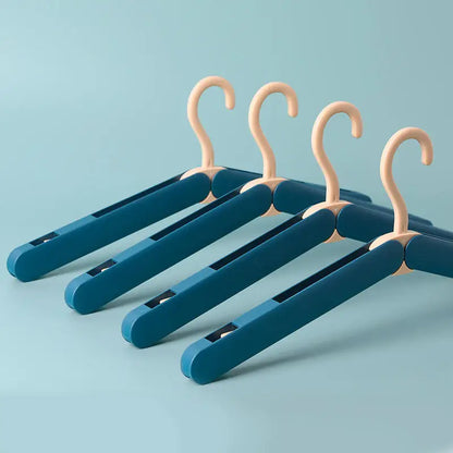 Travel Foldable Clothes Hanger – Portable Wardrobe Drying Rack for Outdoor Travel & Home Use