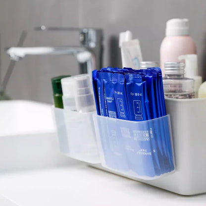 Refrigerator Side Door Storage Box, Wall-Mounted PP Hanging Organizer for Small Items & Cosmetics