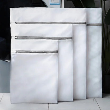 Mesh Laundry Bags for Delicates, Reusable Zippered Lingerie Wash Bags Set for Underwear and Clothes Protection