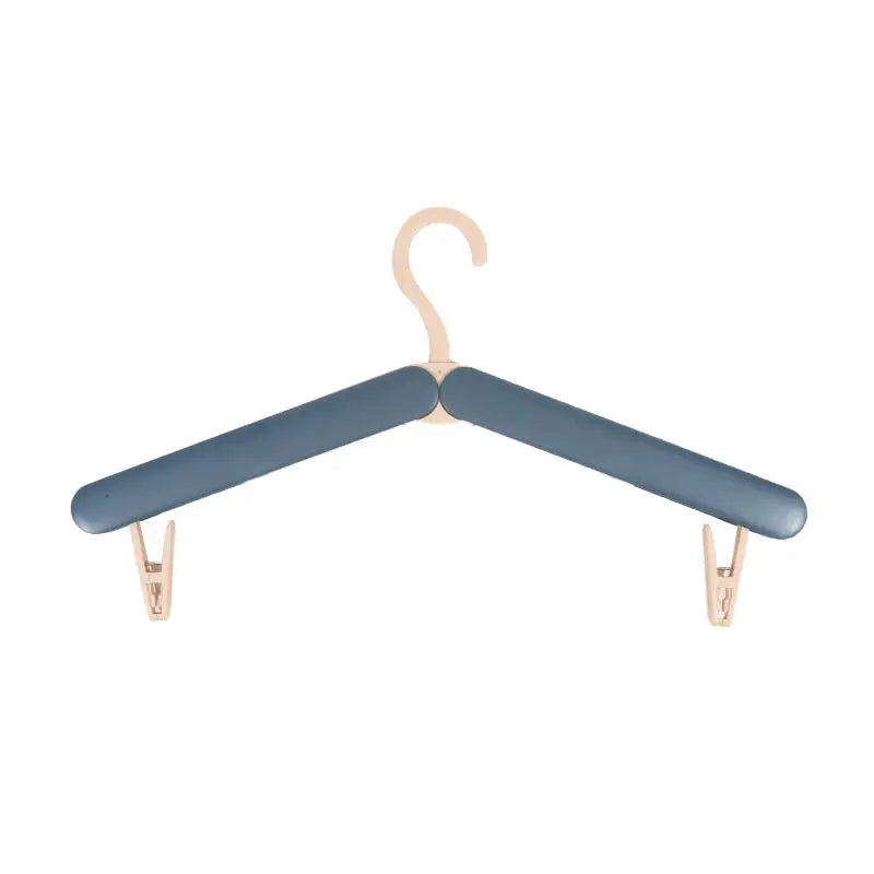 Travel Foldable Clothes Hanger – Portable Wardrobe Drying Rack for Outdoor Travel & Home Use