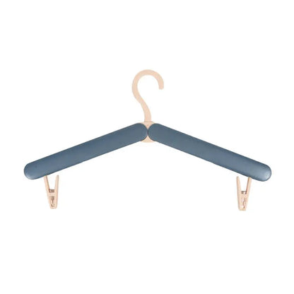 Travel Foldable Clothes Hanger – Portable Wardrobe Drying Rack for Outdoor Travel & Home Use