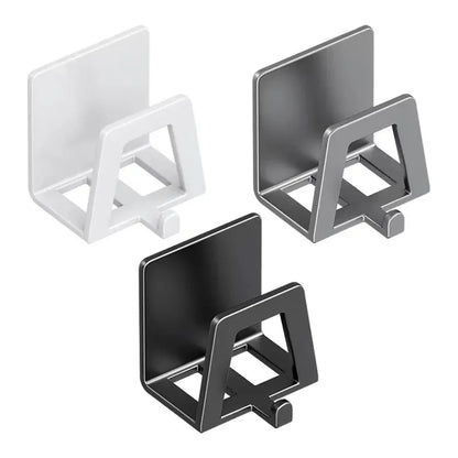 Stainless Steel Sponge Holder, Self-Adhesive Sink Drain Drying Rack Kitchen Wall Storage Organizer