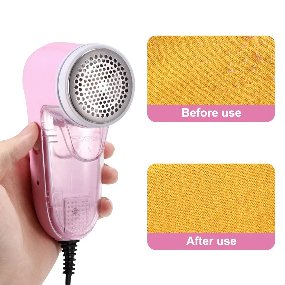 Professional Fabric Lint Remover – Portable Electric Clothing Shaver for Household Fabric Cleaning