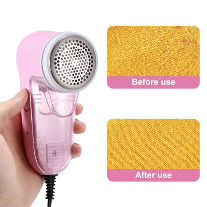 Professional Fabric Lint Remover – Portable Electric Clothing Shaver for Household Fabric Cleaning