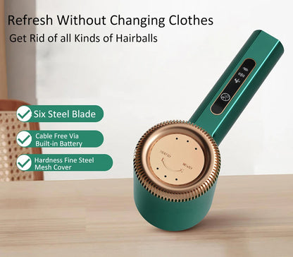 Rechargeable Electric Lint Remover – Portable Fabric Shaver Pellet and Fluff Remover for Clothing