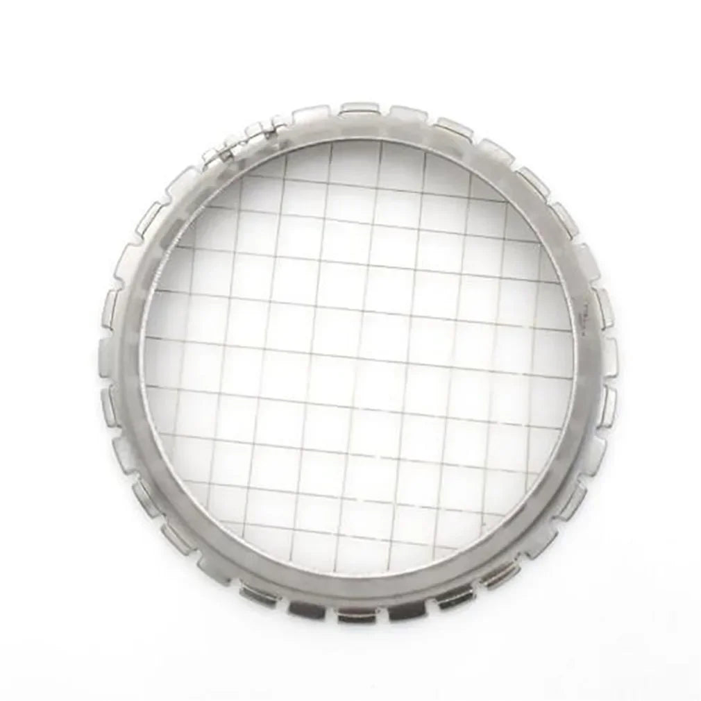 Stainless Steel Egg Slicer Cutter – Mesh Grid Vegetable & Fruit Chopper for Salad, Dessert & Potato Cubes