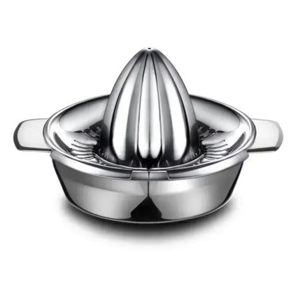 304 Stainless Steel Manual Fruit Juicer – Portable Lemon & Orange Hand Press Juicer for Kitchen