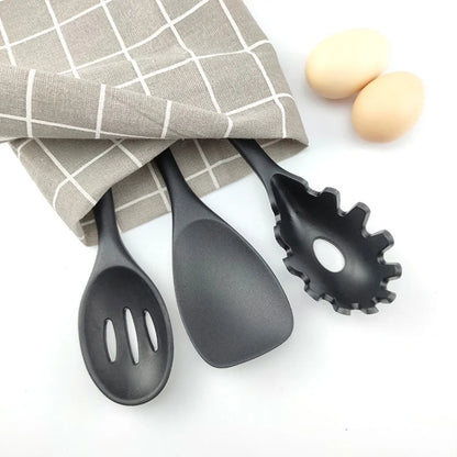 10PCS Silicone Kitchen Utensil Set, Heat-Resistant Cooking & Baking Tools, Non-Stick Spatula Spoon Scraper Set