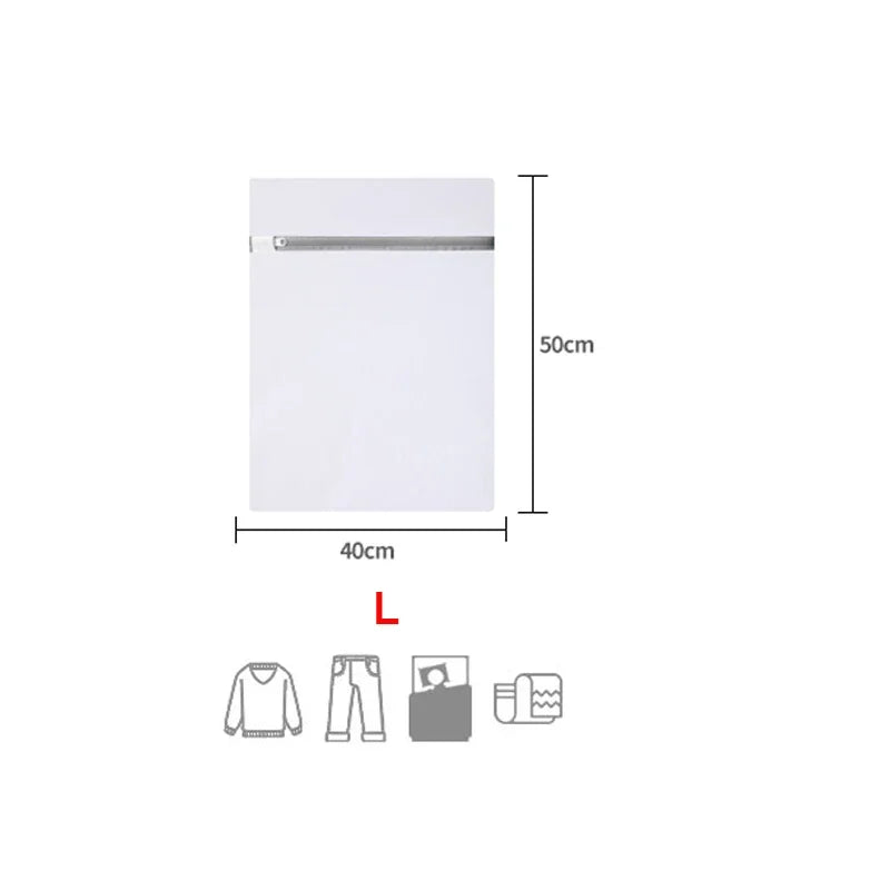 Mesh Laundry Bags for Delicates, Reusable Zippered Lingerie Wash Bags Set for Underwear and Clothes Protection