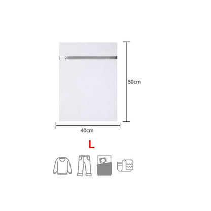 Mesh Laundry Bags for Delicates, Reusable Zippered Lingerie Wash Bags Set for Underwear and Clothes Protection