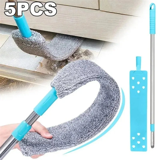 Long Handle Mop Telescopic Duster Brush – Gap Dust Cleaner for Bedside, Sofa, and Home Cleaning