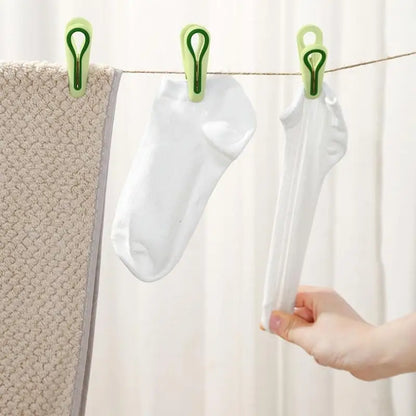 12–36PCS Plastic Clothes Pins with Storage Box, Multi-Purpose Laundry & Food Clips