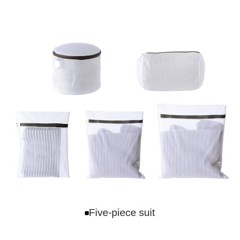 Laundry Bags Set for Washing Machine, Fine Mesh Oxford Fabric Wash Bags for Clothes, Underwear and Bras